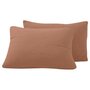 Voir la diapositive 1 : Sensei Maison Lot de 2 taies d'oreiller en gaze de coton LOFT