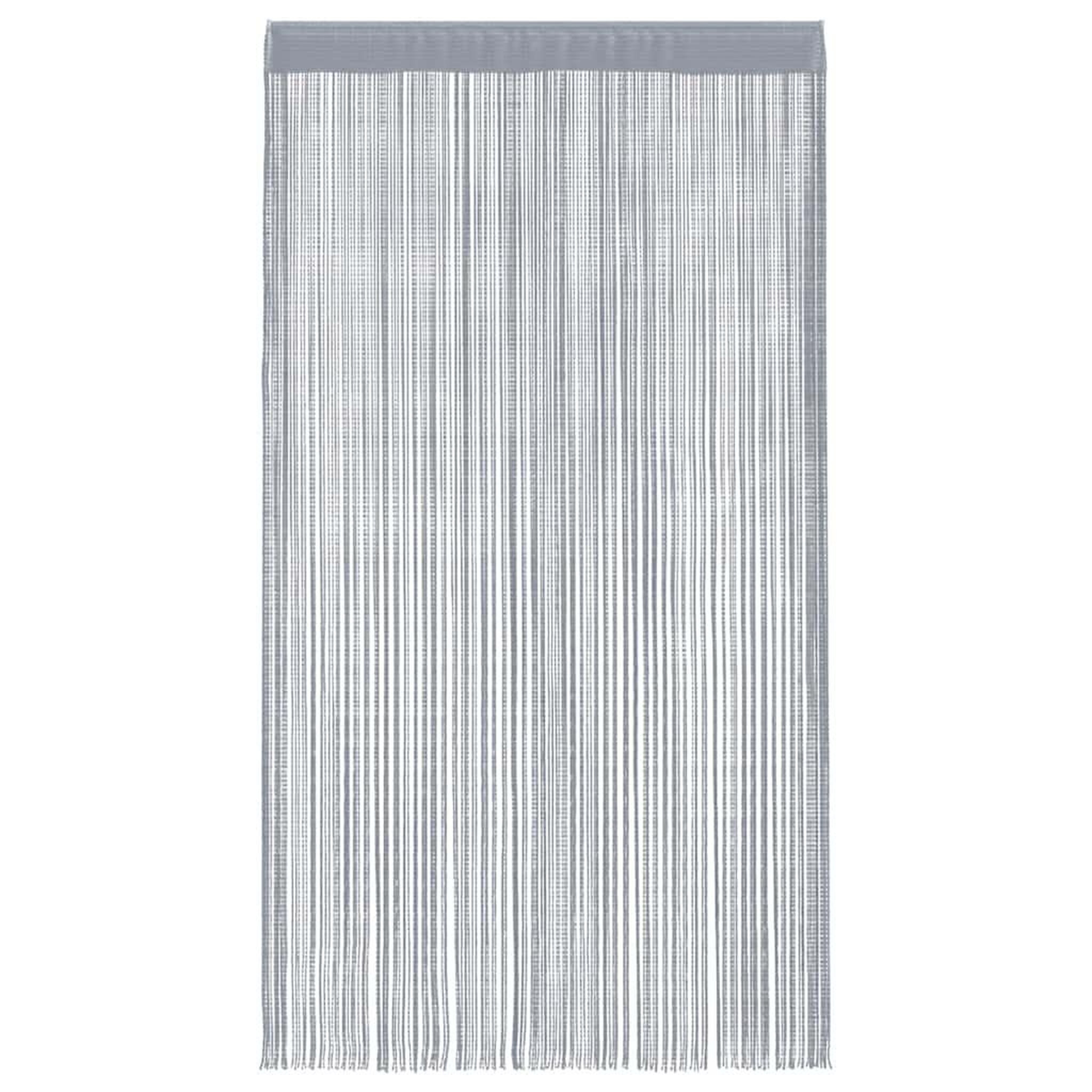 Voir la diapositive 4 : VIDAXL Rideau en fils 2 pcs 140 x 250 cm gris clair