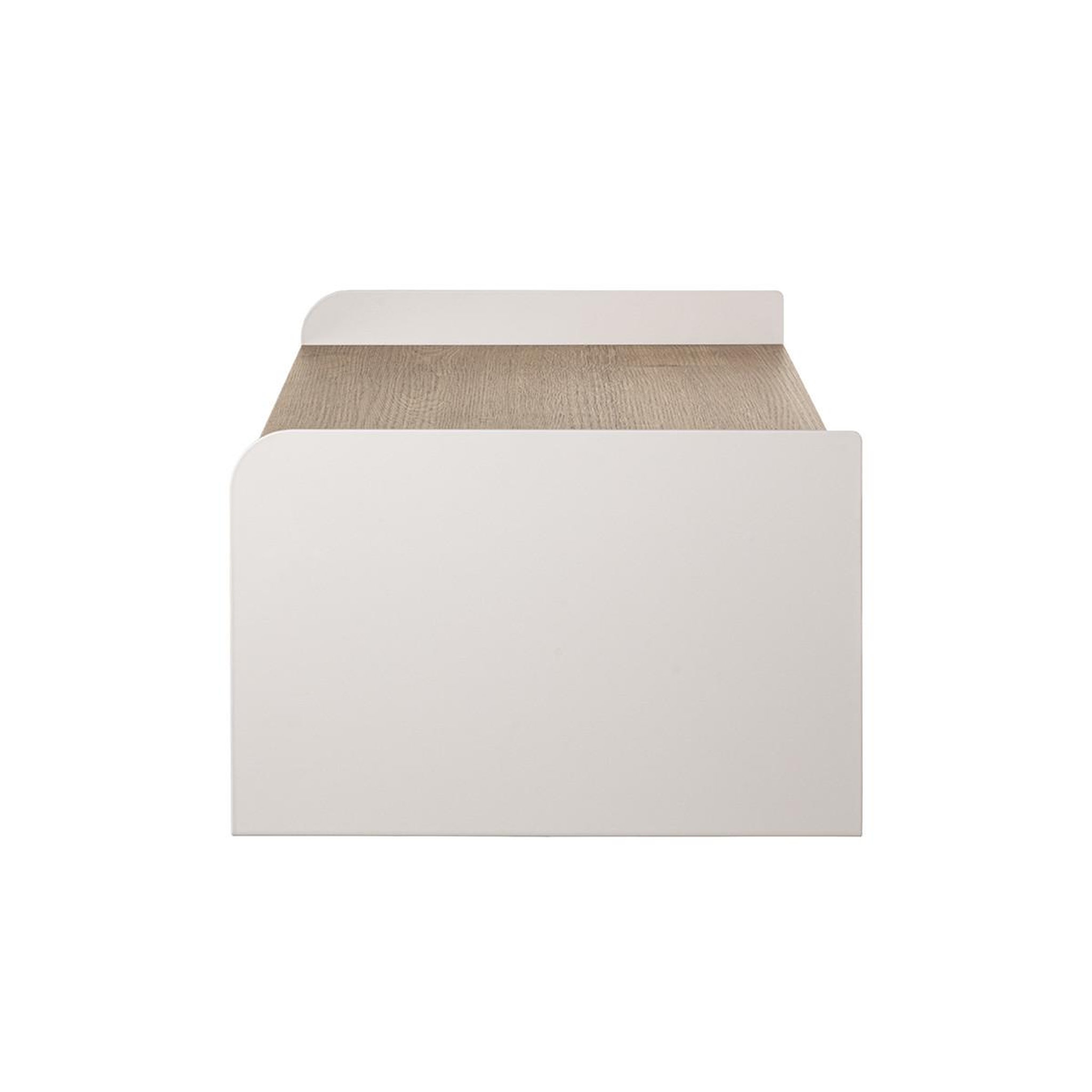 Voir la diapositive 4 : Paris Prix Étagère murale 2 niveaux  korfu  40cm gris & chêne