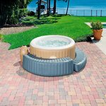 Habitat et Jardin Equipement pour Spa Gonflable 4/6 places  Lay-Z Spa Surround