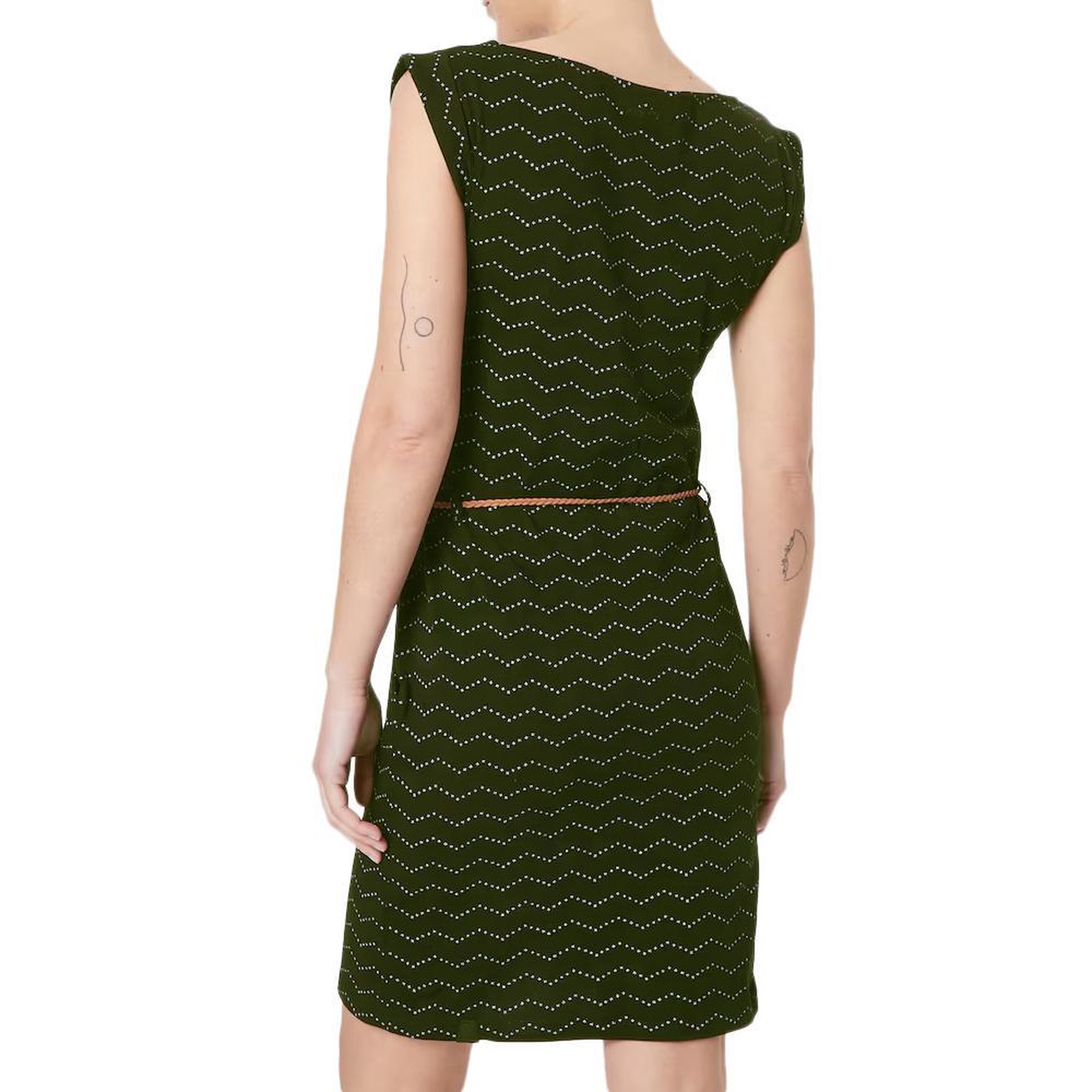 Voir la diapositive 2 : RAGWEAR Robe Vert Femme Ragwear Zig Zag