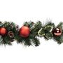 Voir la diapositive 3 : ATMOSPHERA Guirlande de Noël Rêve de Sapin L. 2 M - Vert et rouge