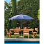 Voir la diapositive 5 : Parasol droit diam 2.5m gris anthracite ELENA 2