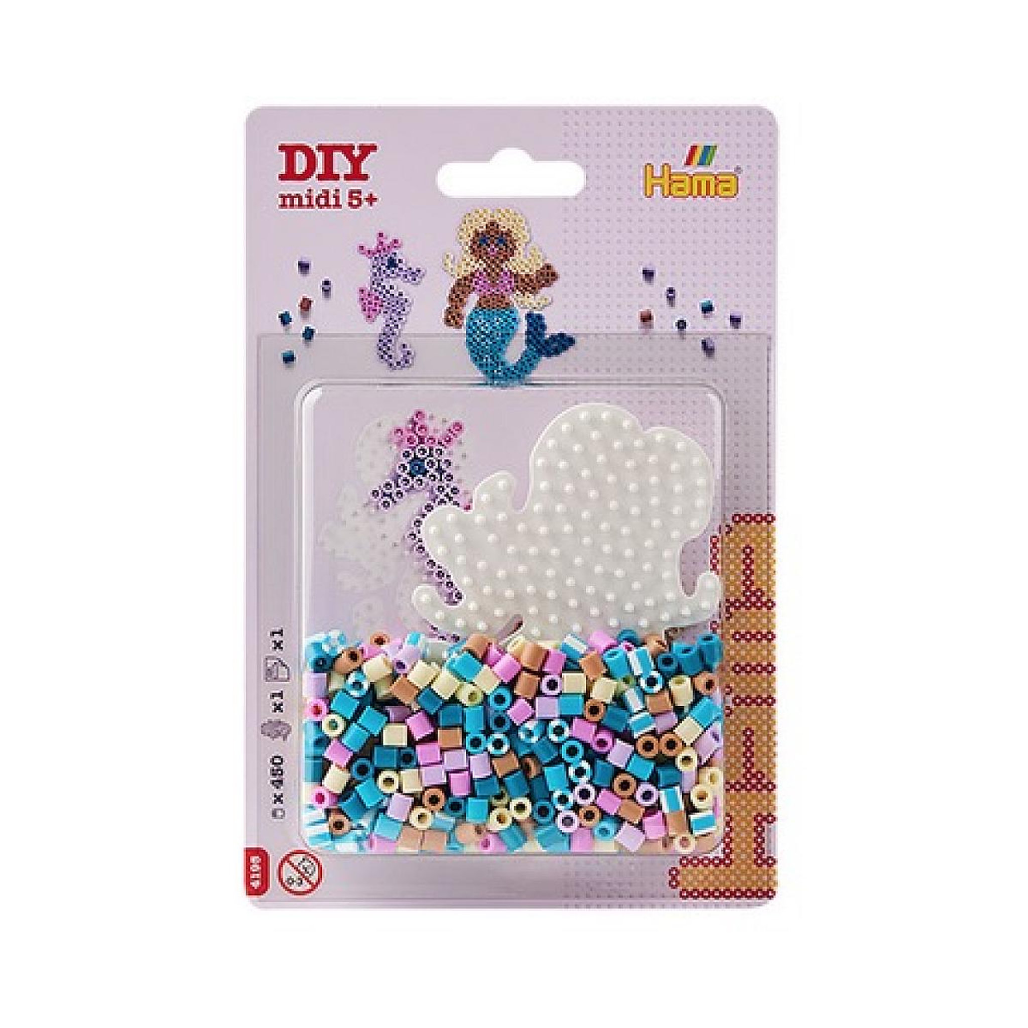 Hama Kit blister petit modele - 450 perles sirene