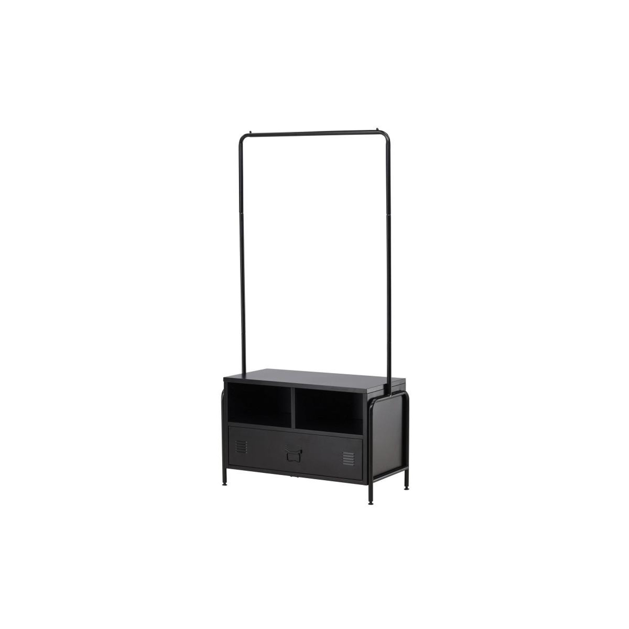 Voir la diapositive 5 : Paris Prix Portant à vêtement déco  quito  175cm noir