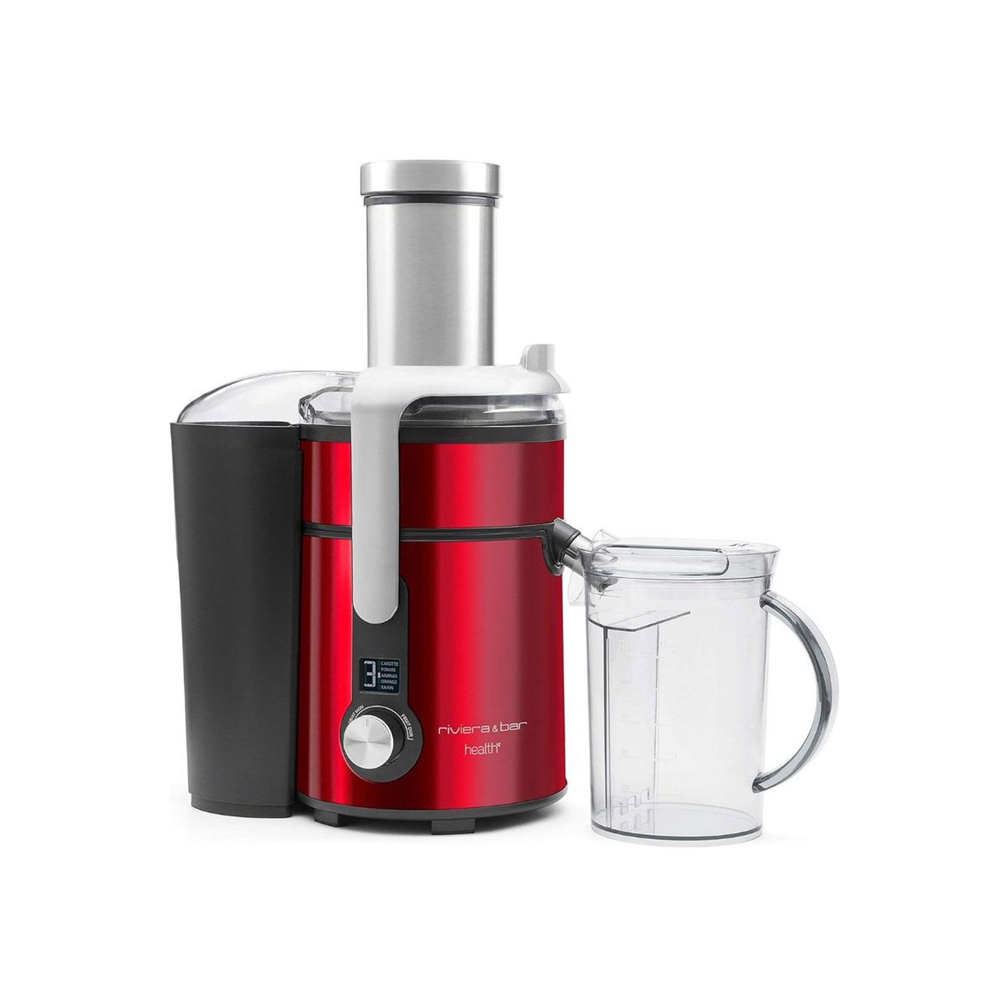 Voir la diapositive 2 : Riviera & Bar Centrifugeuse 1.2l 1300w rouge - pcj677