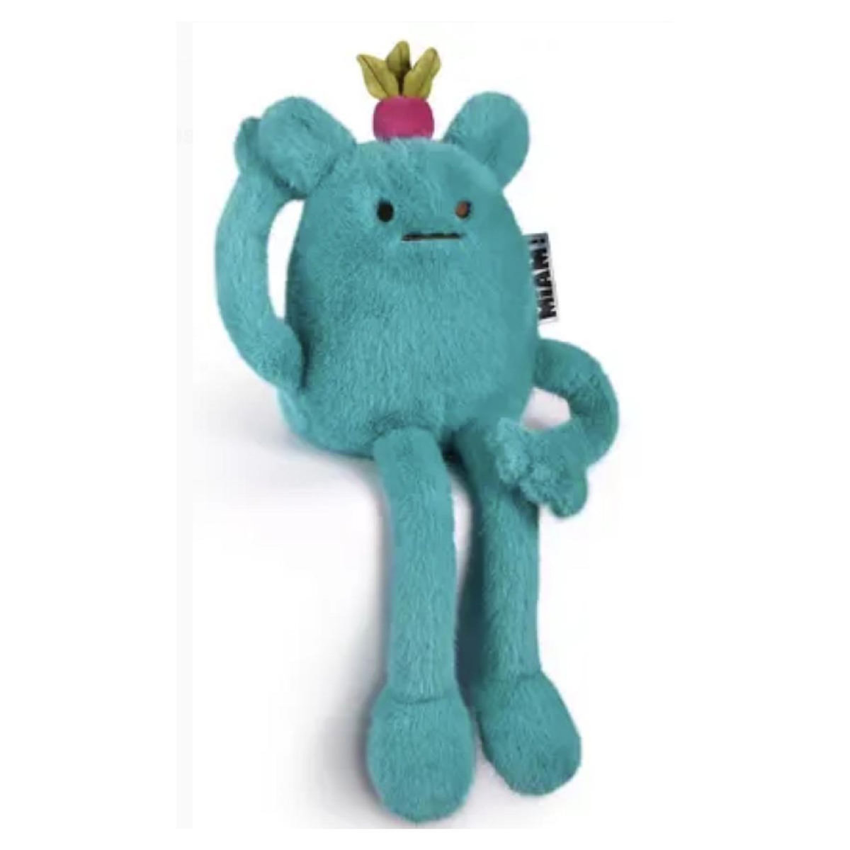 DOUDOU ET COMPAGNIE MIAM ! Billie Radish 40cm - bleu océan