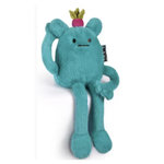 DOUDOU ET COMPAGNIE MIAM ! Billie Radish 40cm - bleu océan