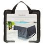 Voir la diapositive 3 : HESPERIDE Housse de protection pour table haute HAMBO - 180 x 120 x 120 cm - Gris