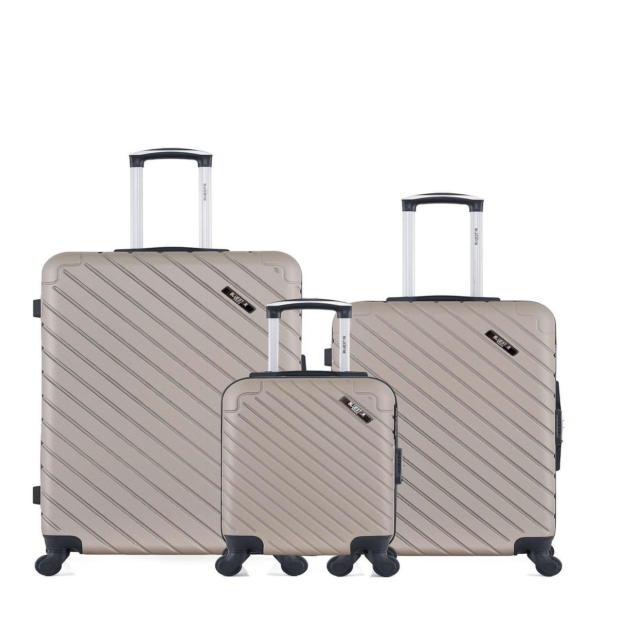 BLUESTAR BLUESTAR - LOT DE 3 - Valises grand format, weekend et cabine XXS CITE