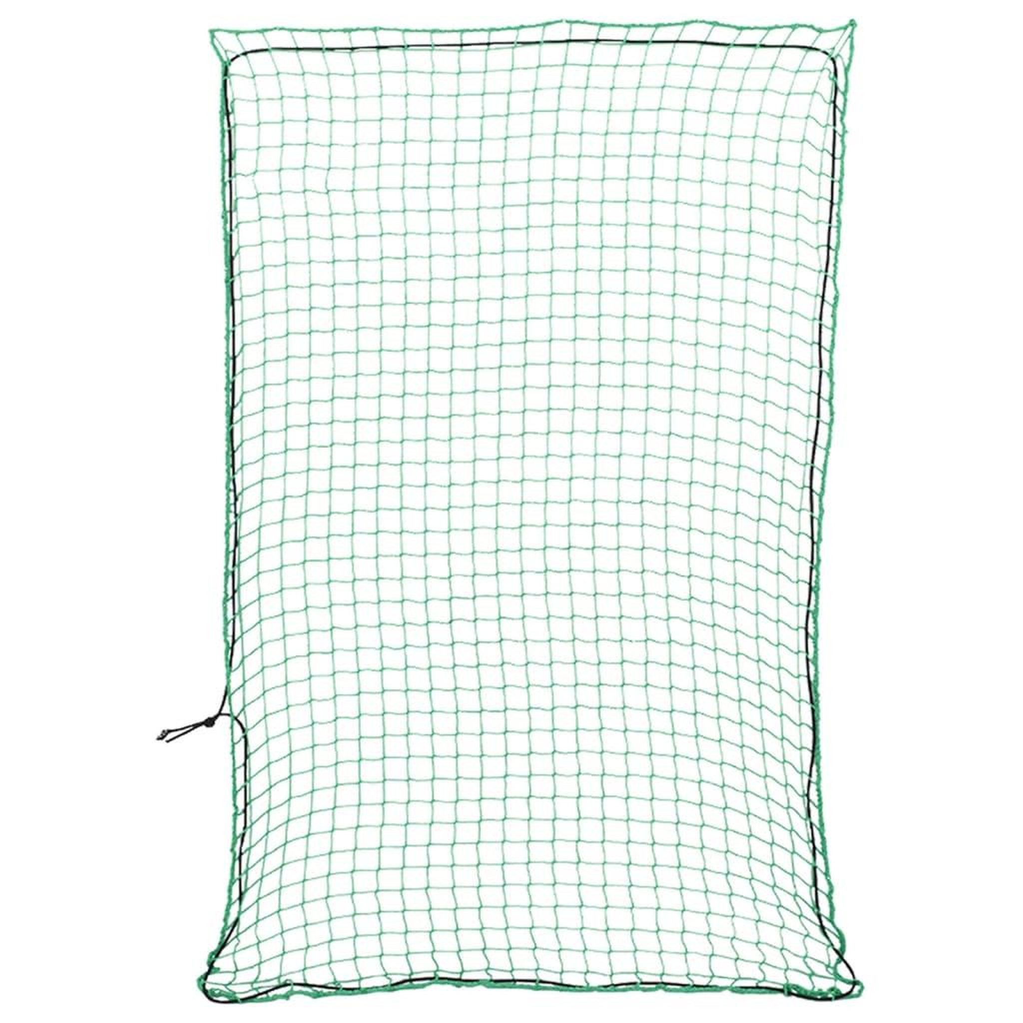 VIDAXL Filet pour remorque avec corde elastique vert 3,5x2,5 m PP