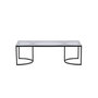 Voir la diapositive 5 : Paris Prix Table Basse Design en Verre  Skanor  140cm Noir