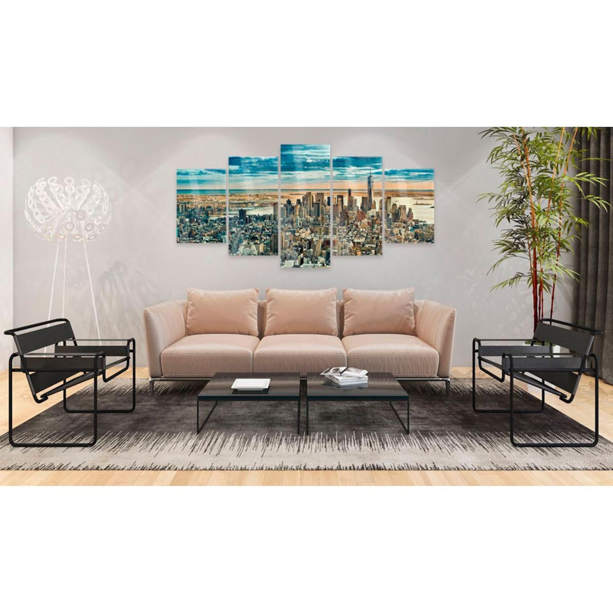 Paris Prix Tableau sur Verre Acrylique  NY : Dream City