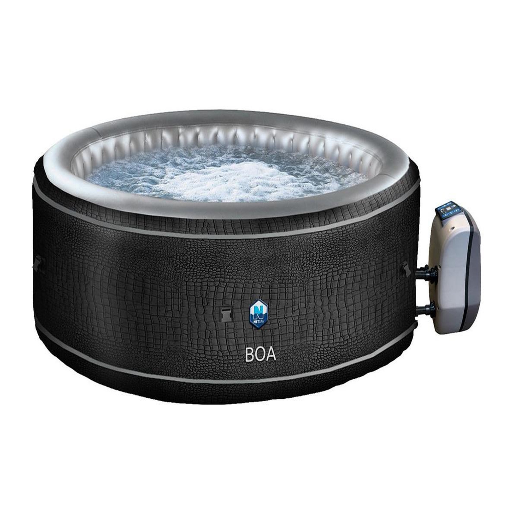 Voir la diapositive 1 : Netspa Spa gonflable Boa rond Bulles 5-6 places - Netspa