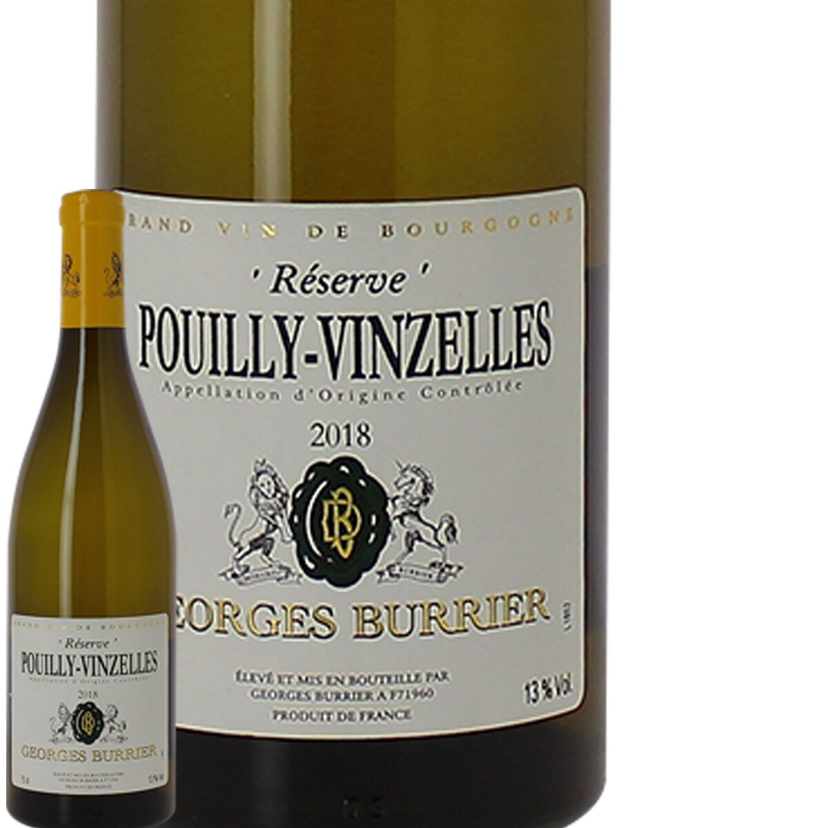 Réserve Georges Burrier Pouilly-Vinzelles Blanc 2018 