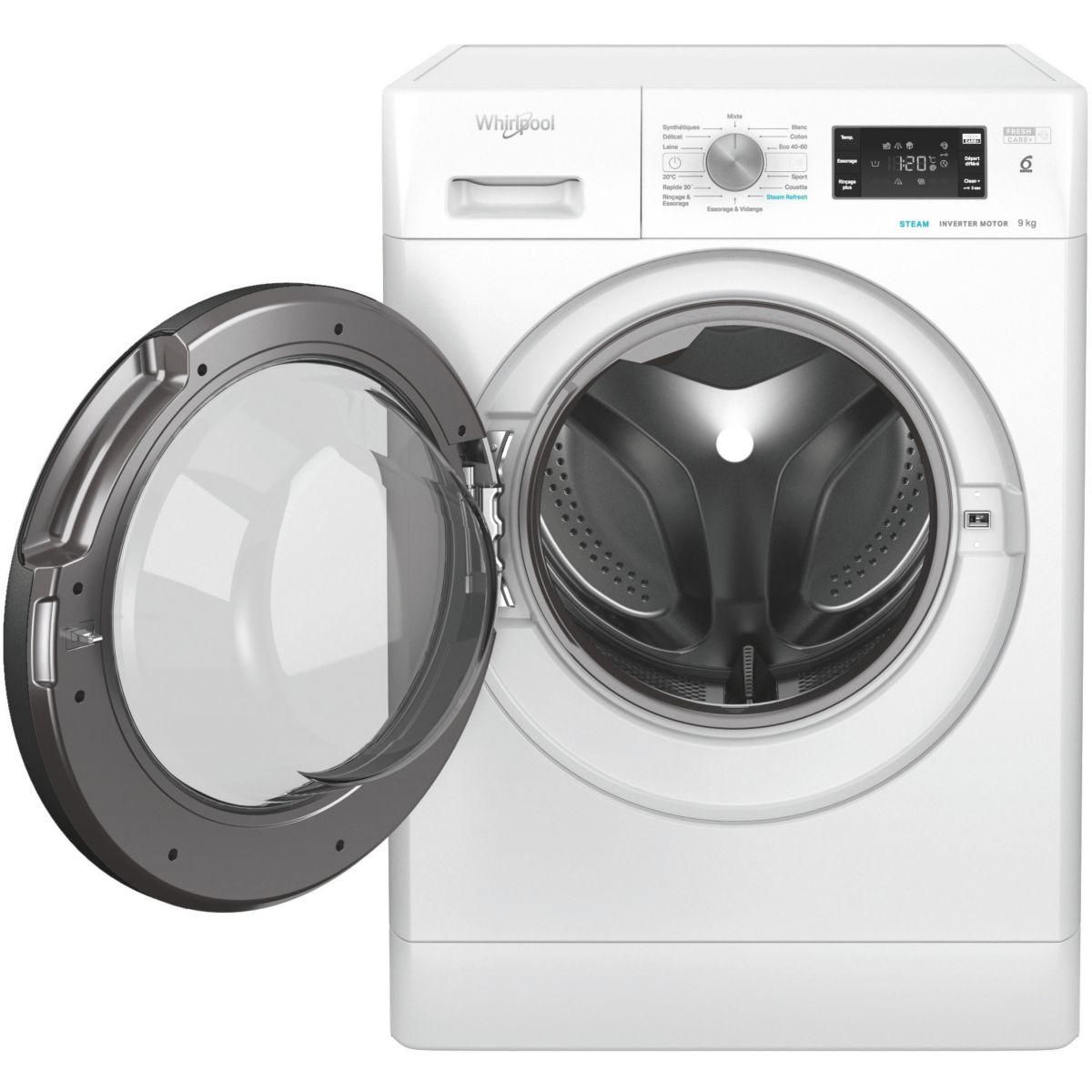 Whirlpool Lave linge hublot FFBP9489BVFR