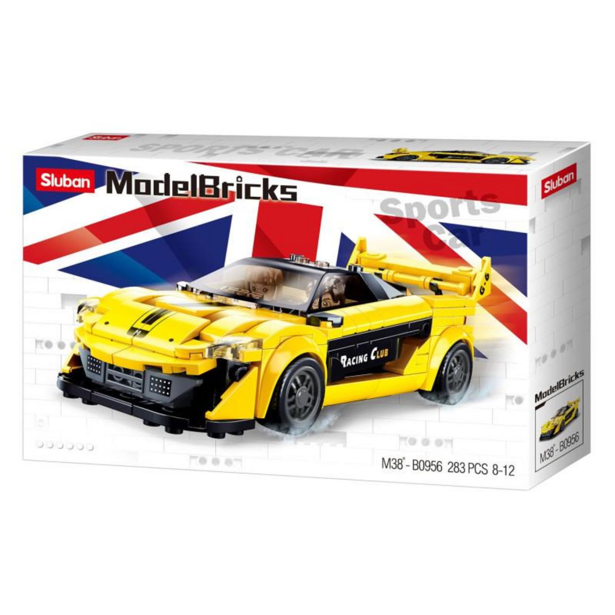Sluban Sluban English Supercar Yellow M38-B0956