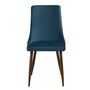 Voir la diapositive 6 : Rendez vous déco Lot de 2 chaises en velours gris - Vinni