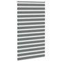 Voir la diapositive 3 : VIDAXL Store zebre gris fonce largeur du tissu 125,9 cm polyester
