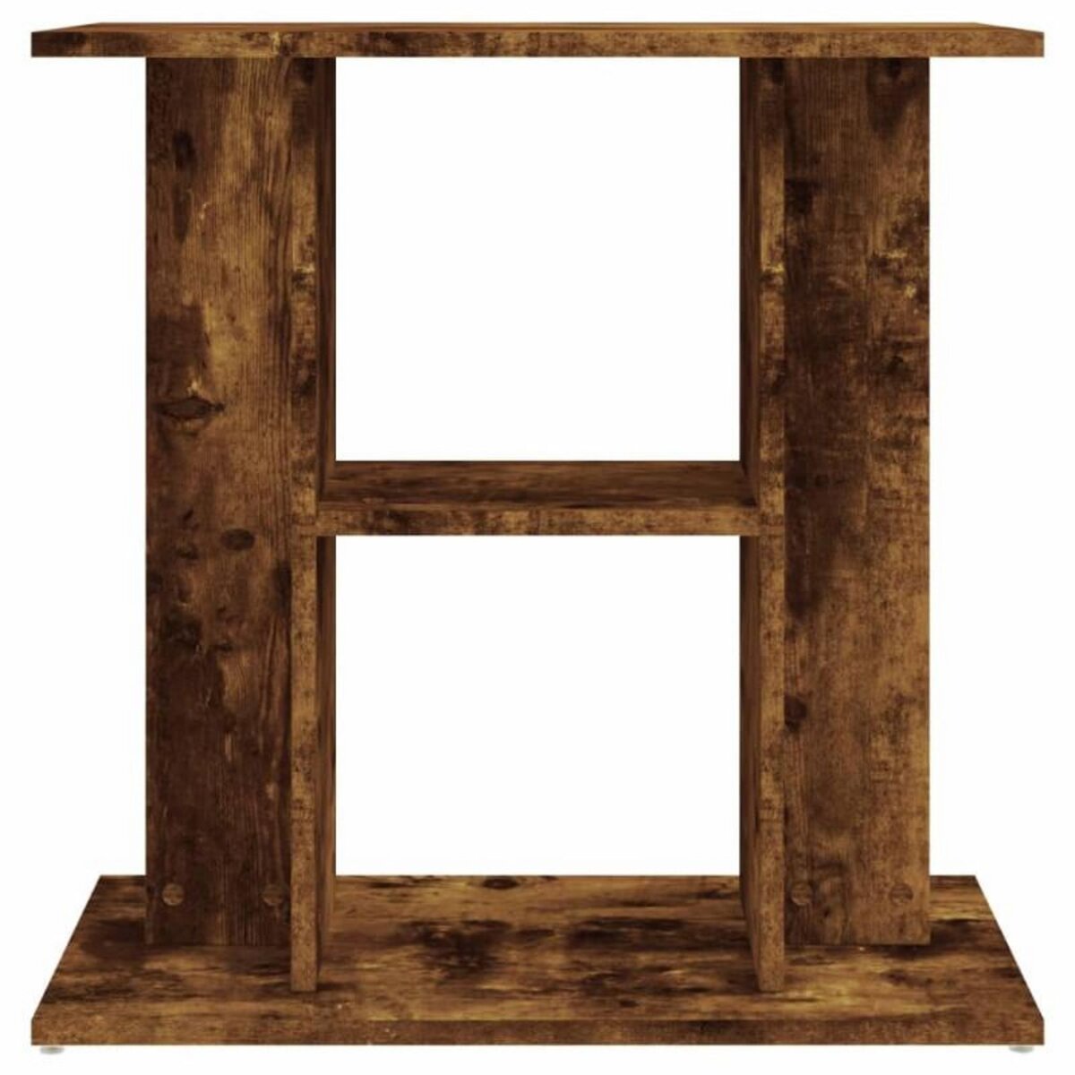 VIDAXL Support pour aquarium chêne fumé 60x30x60 cm bois d ingénierie