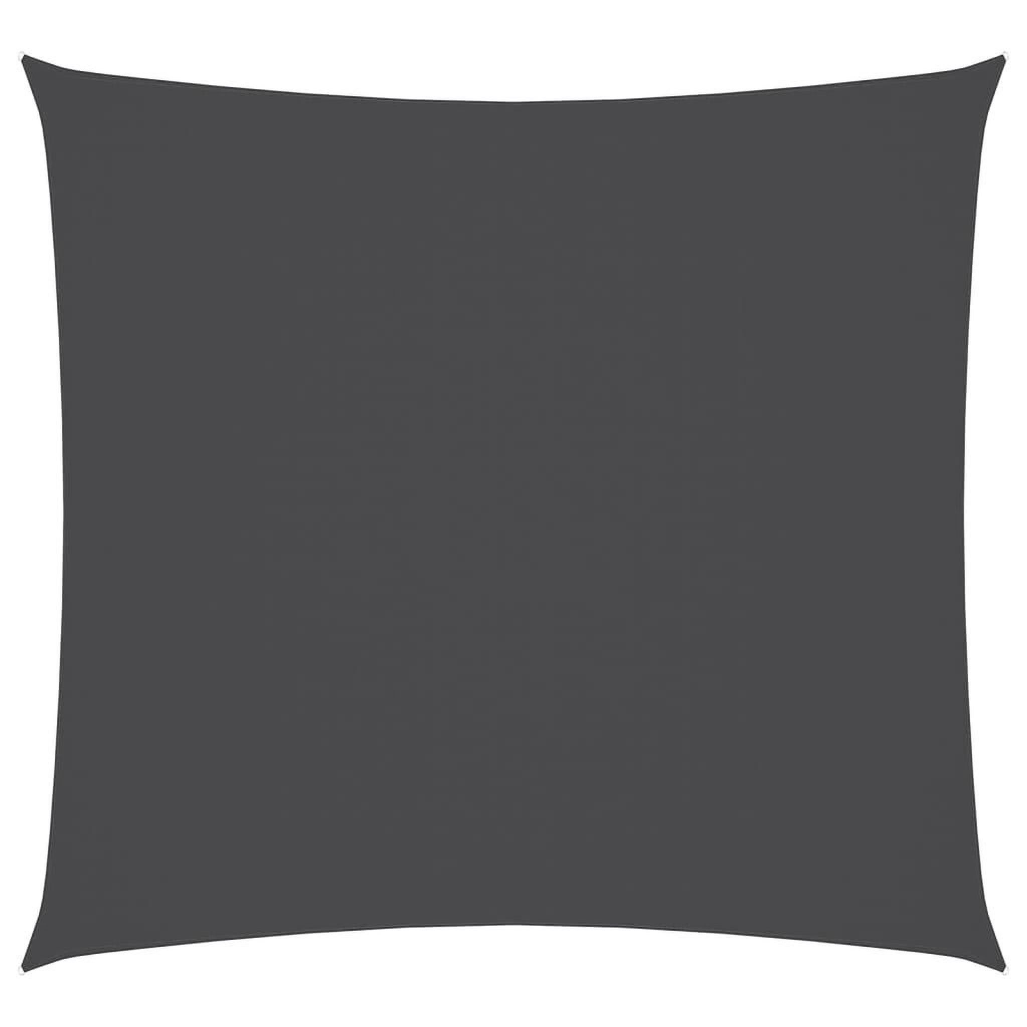 Voir la diapositive 2 : VIDAXL Parasol en tissu oxford carre 6x6 m anthracite