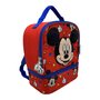 Sac à goûter maternelle polyester rouge MICKEY DISNEY