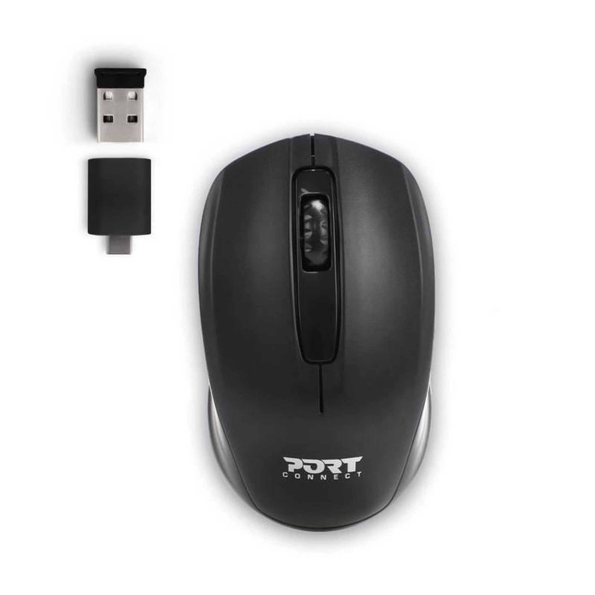 Voir la diapositive 3 : PORT DESIGNS PREMIUM PACK : Sacoche pour PC Portable 17 + Souris sans fil + Dungle USB + Adaptateur Type C