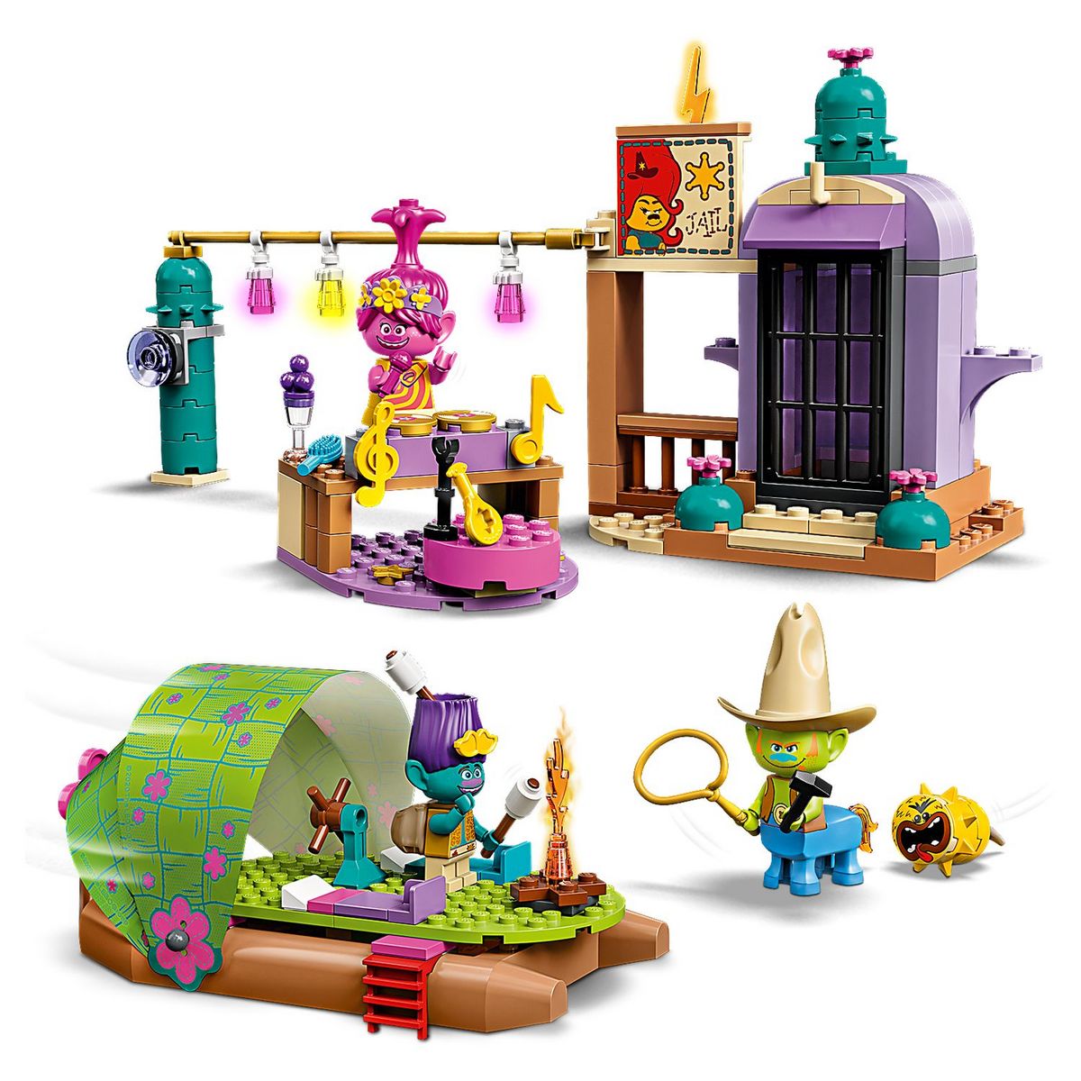 LEGO Trolls 41253 - L'aventure en Radeau de Mornebourg