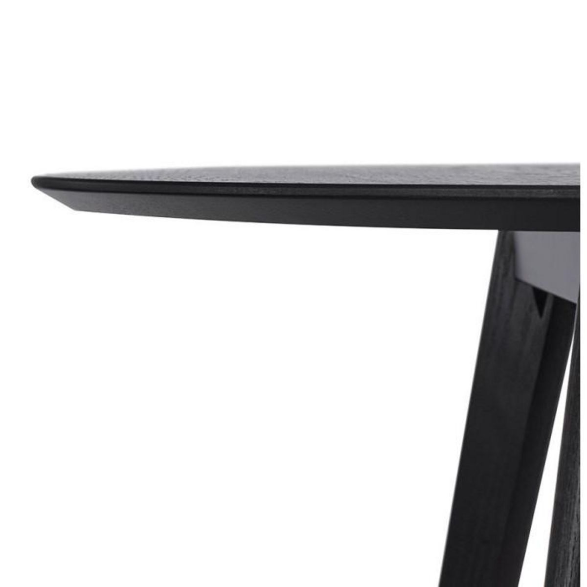 Paris Prix Table de Repas Design  Kyoto  120cm Noir