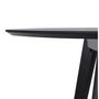 Voir la diapositive 3 : Paris Prix Table de Repas Design  Kyoto  120cm Noir