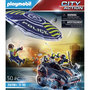 Voir la diapositive 2 : PLAYMOBIL 70781 - City Action Parachutiste quads bandits