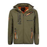GEOGRAPHICAL NORWAY Veste Softshell  Homme Geographical Norway Royaute WW1973H. Coloris disponibles : Vert