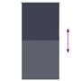 Voir la diapositive 5 : VIDAXL Store enrouleur occultant largeur du tissu 75,7 cm polyester