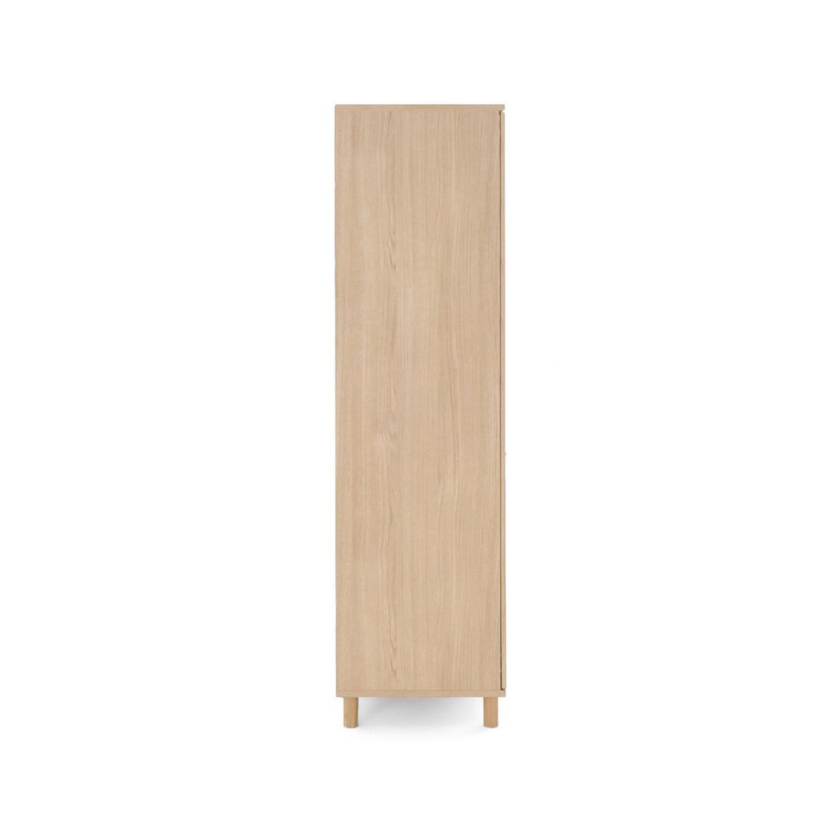 BEST MOBILIER Sliven - armoire - bois et cannage