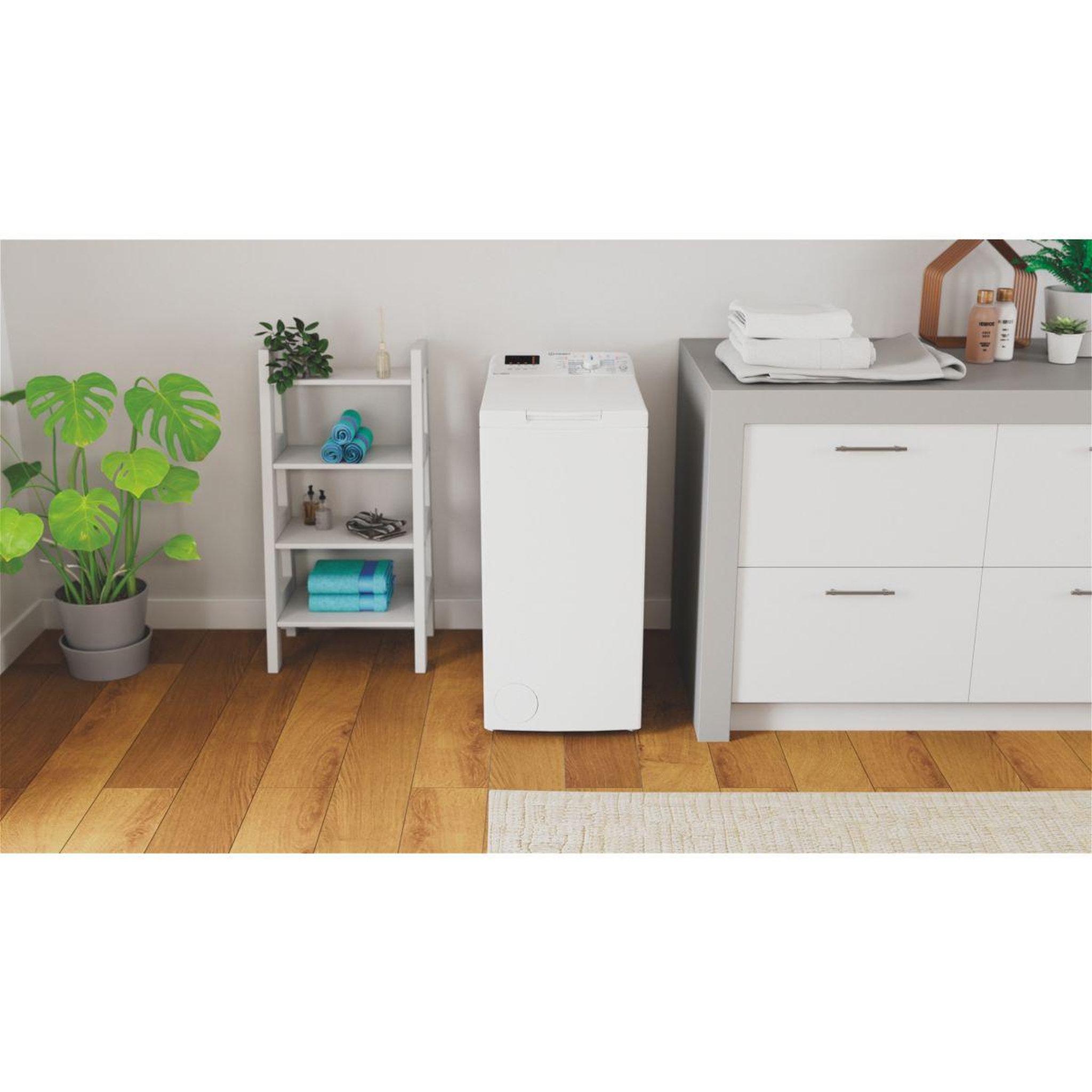 Voir la diapositive 3 : Indesit Lave linge top BTWCS50400FR