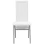 Voir la diapositive 5 : VIDAXL Jeu de salle a manger 5 pcs Blanc