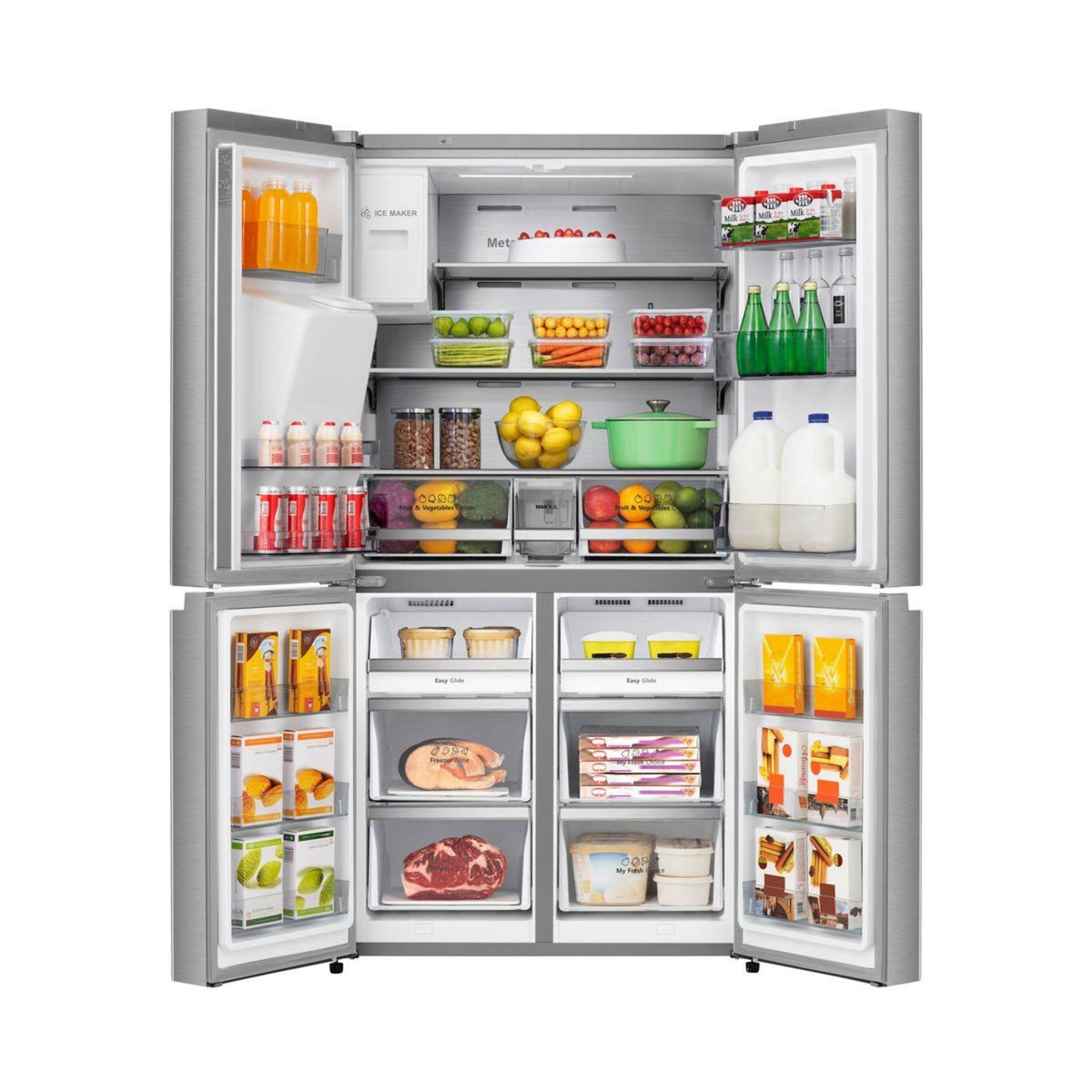 Hisense Réfrigérateur multi portes RQ760N4SASE