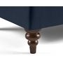 Voir la diapositive 3 : BEST MOBILIER Flamingo - fauteuil en velours