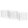Voir la diapositive 2 : VIDAXL Panier de gabion Acier galvanise 120x30x50 cm