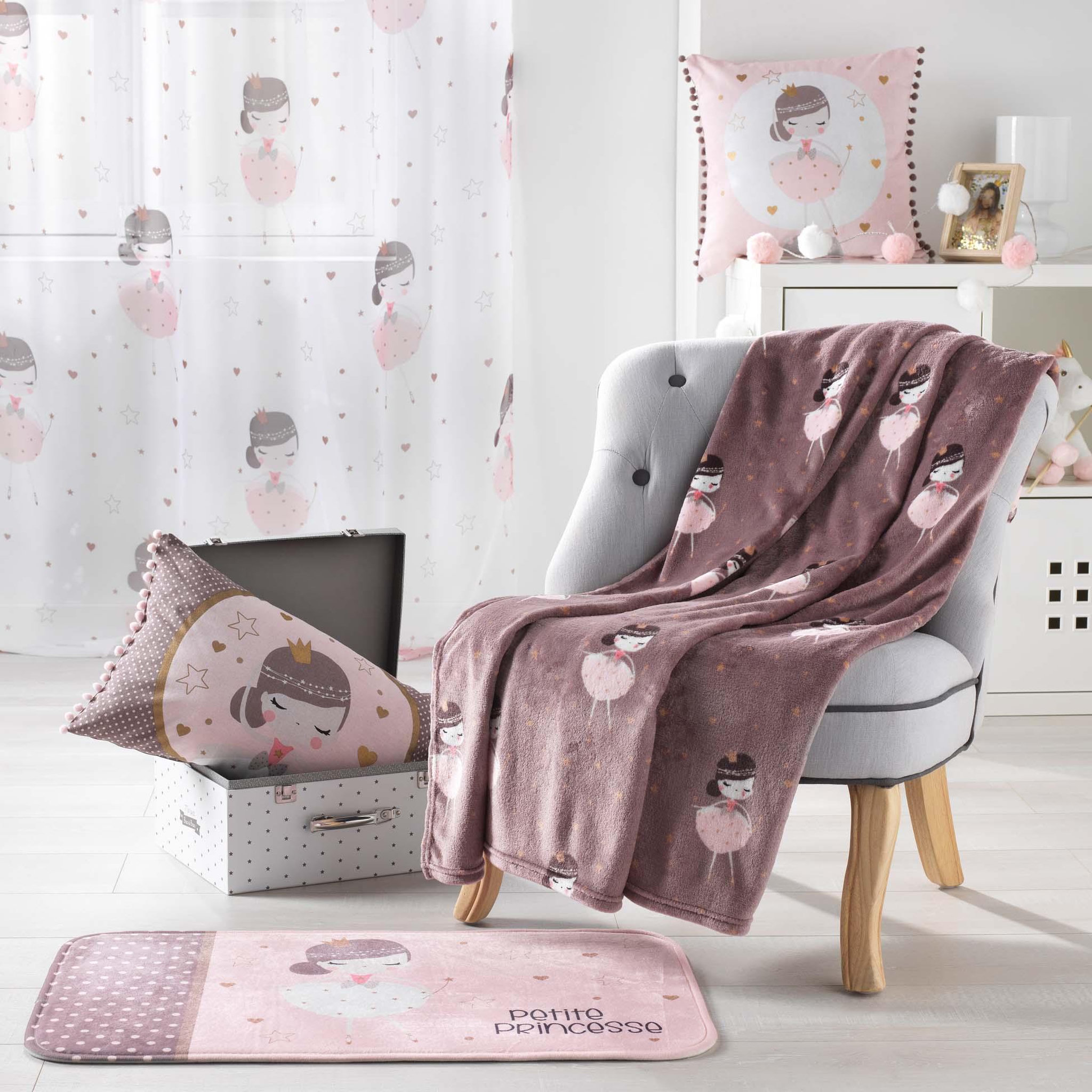 Voir la diapositive 4 : Eden Tapis velours enfant petite princesse