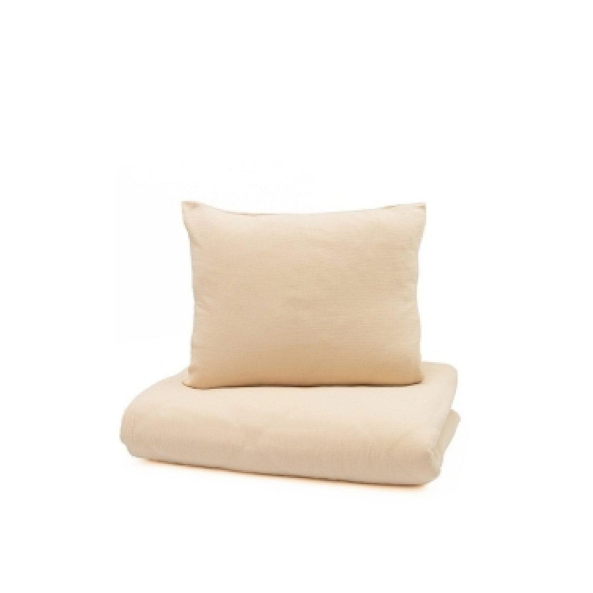 YAPPY KIDS YappyMuslin - Parure de lit 150x200 cm et 50x60 cm - Beige