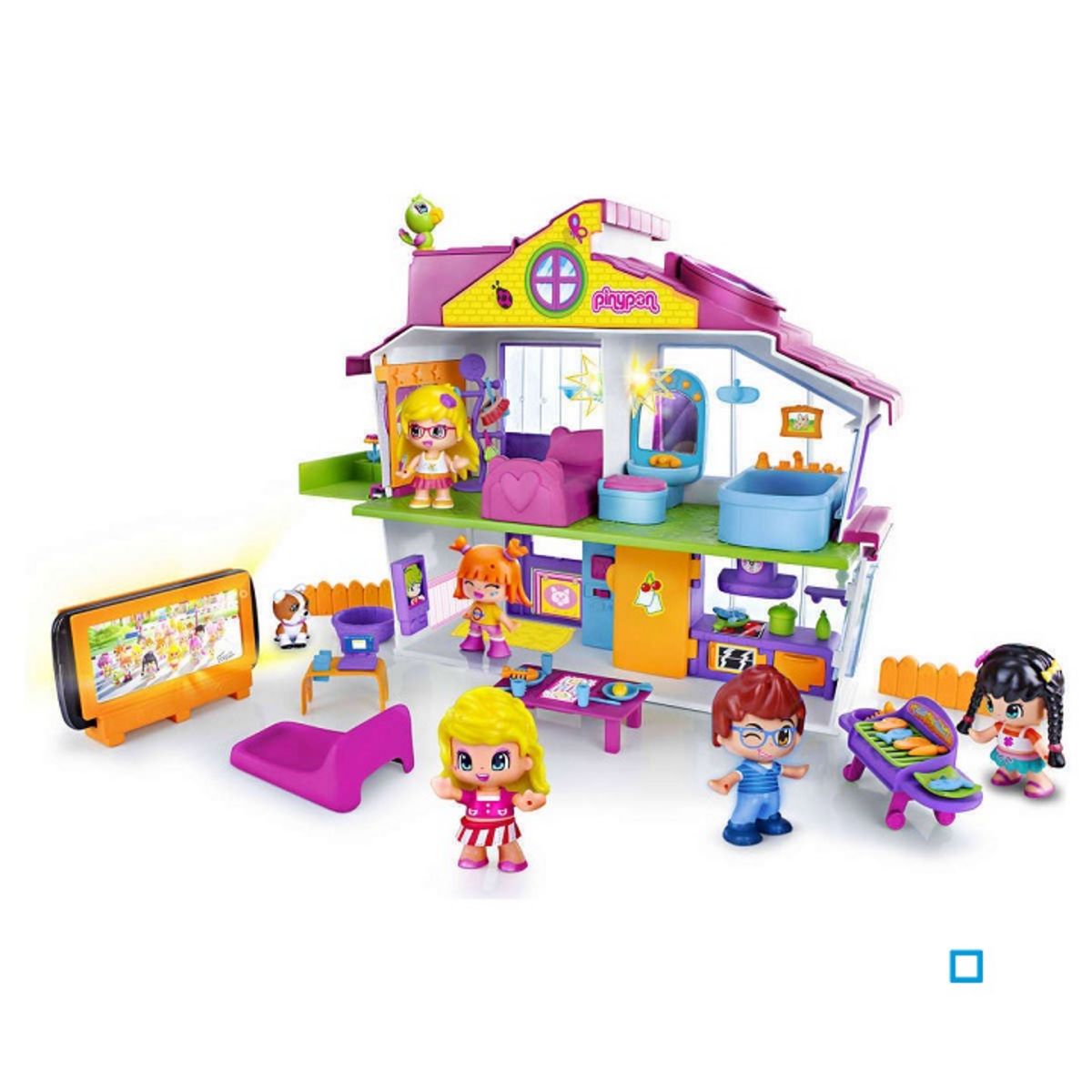 FAMOSA La villa Piny + 2 figurines