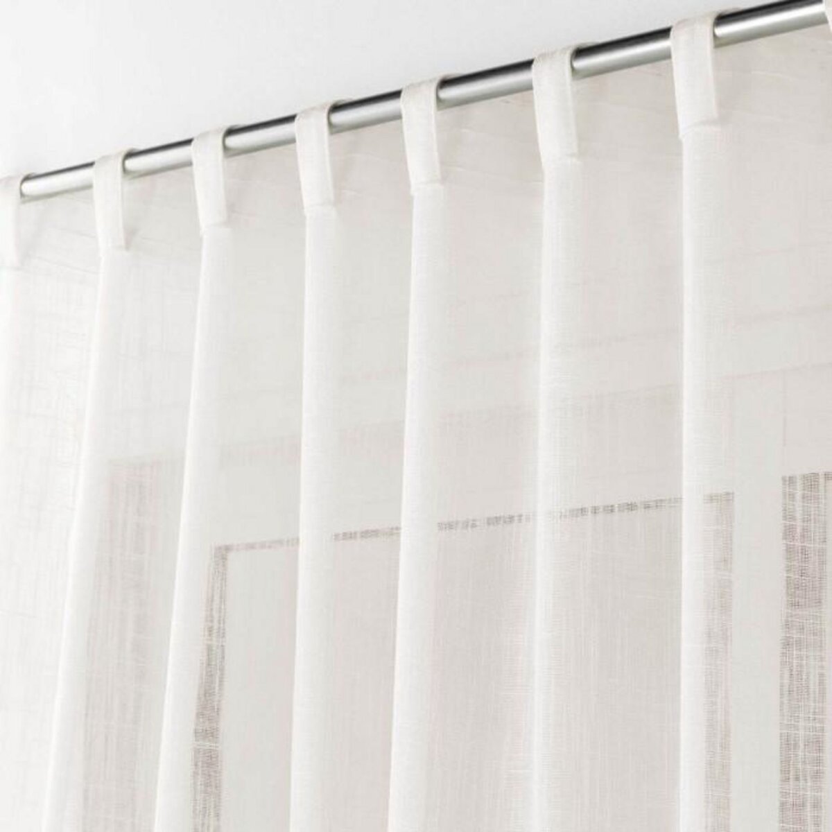 Paris Prix Rideau Voilage à Passants  Haltona  140x240cm Naturel