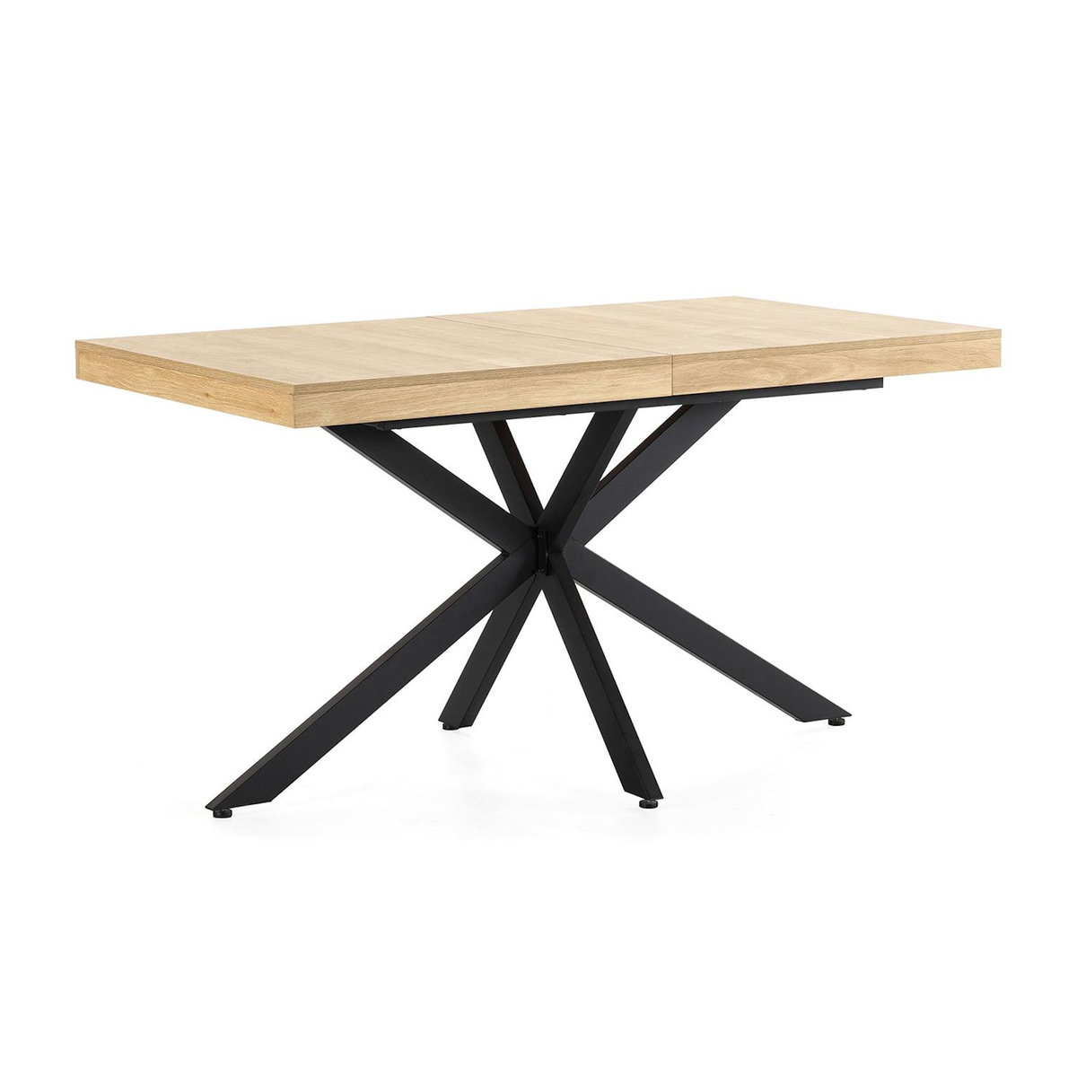 VS VENTA-STOCK Table de salle à manger extensible Genova couleur chêne, 140-180 cm