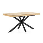 VS VENTA-STOCK Table de salle à manger extensible Genova couleur chêne, 140-180 cm