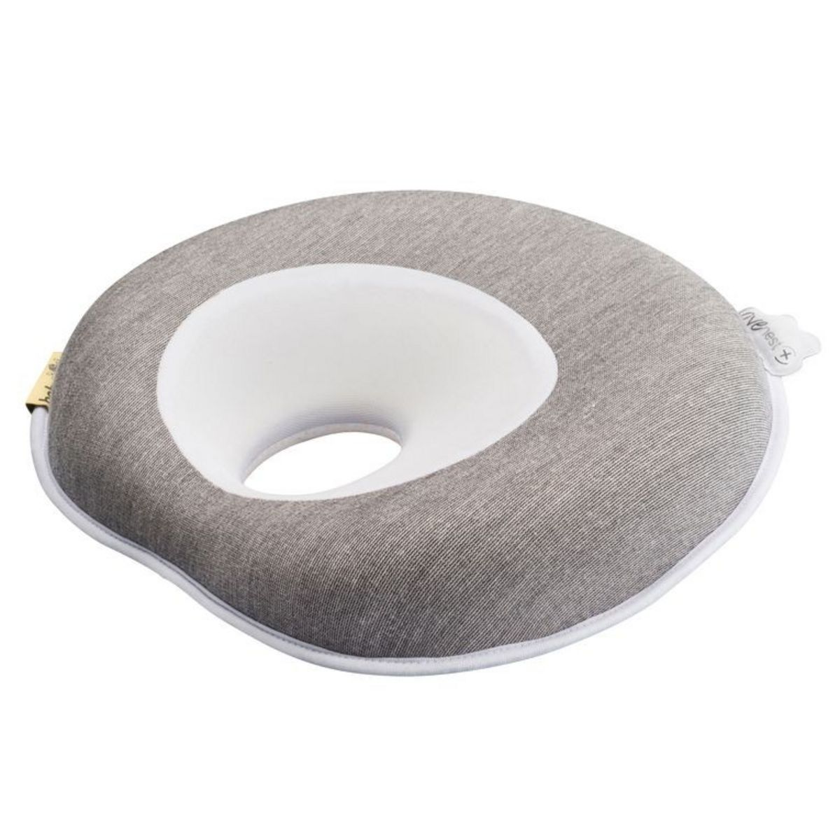BABYMOOV Coussin de tête bébé Lovenest + fresh - Gris