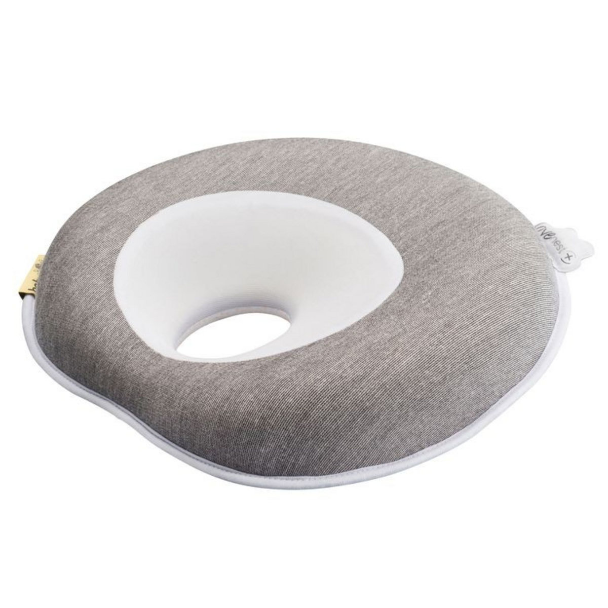 BABYMOOV Coussin de tête bébé Lovenest + fresh - Gris