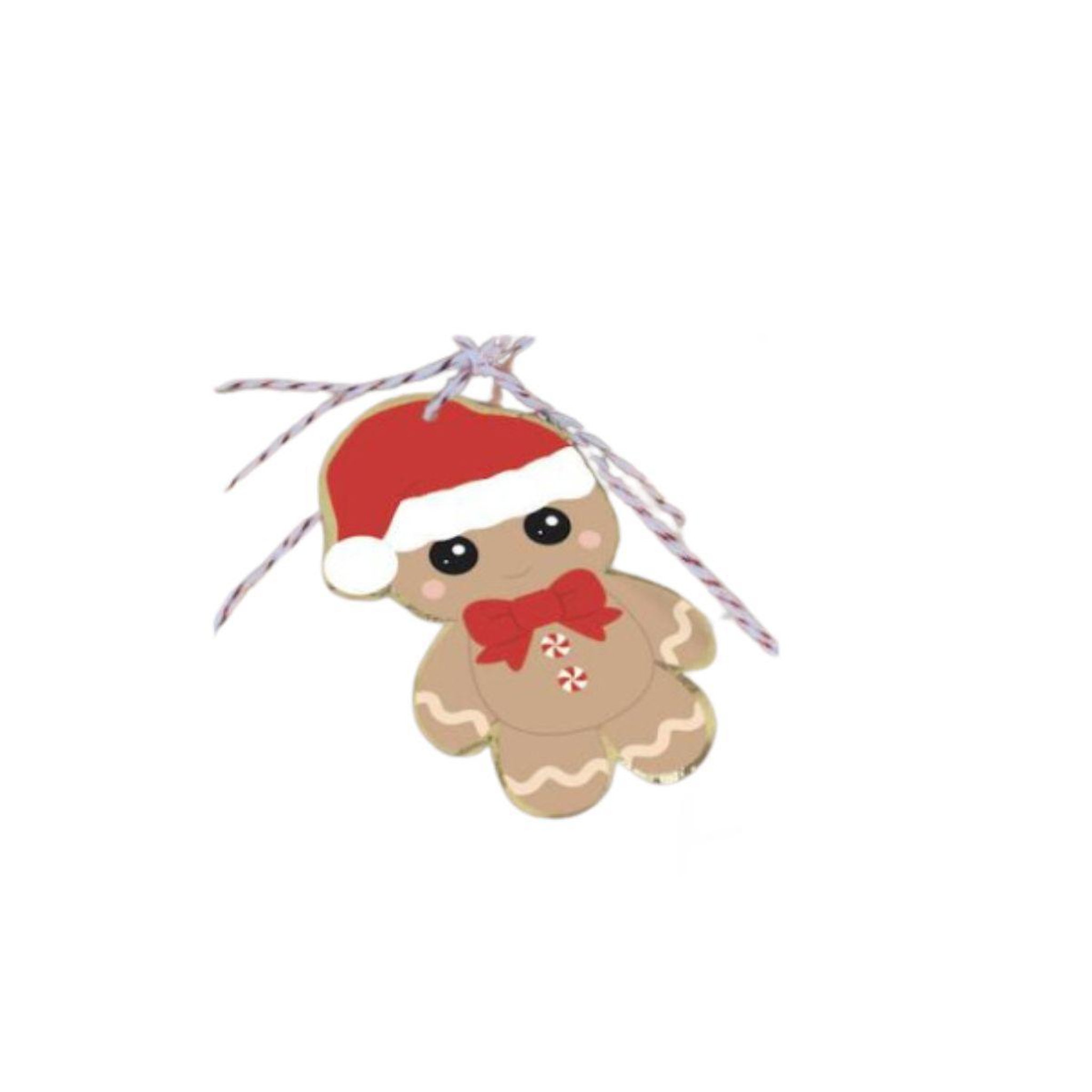 PartyPro Etiquettes cadeaux sweety Xmas x10