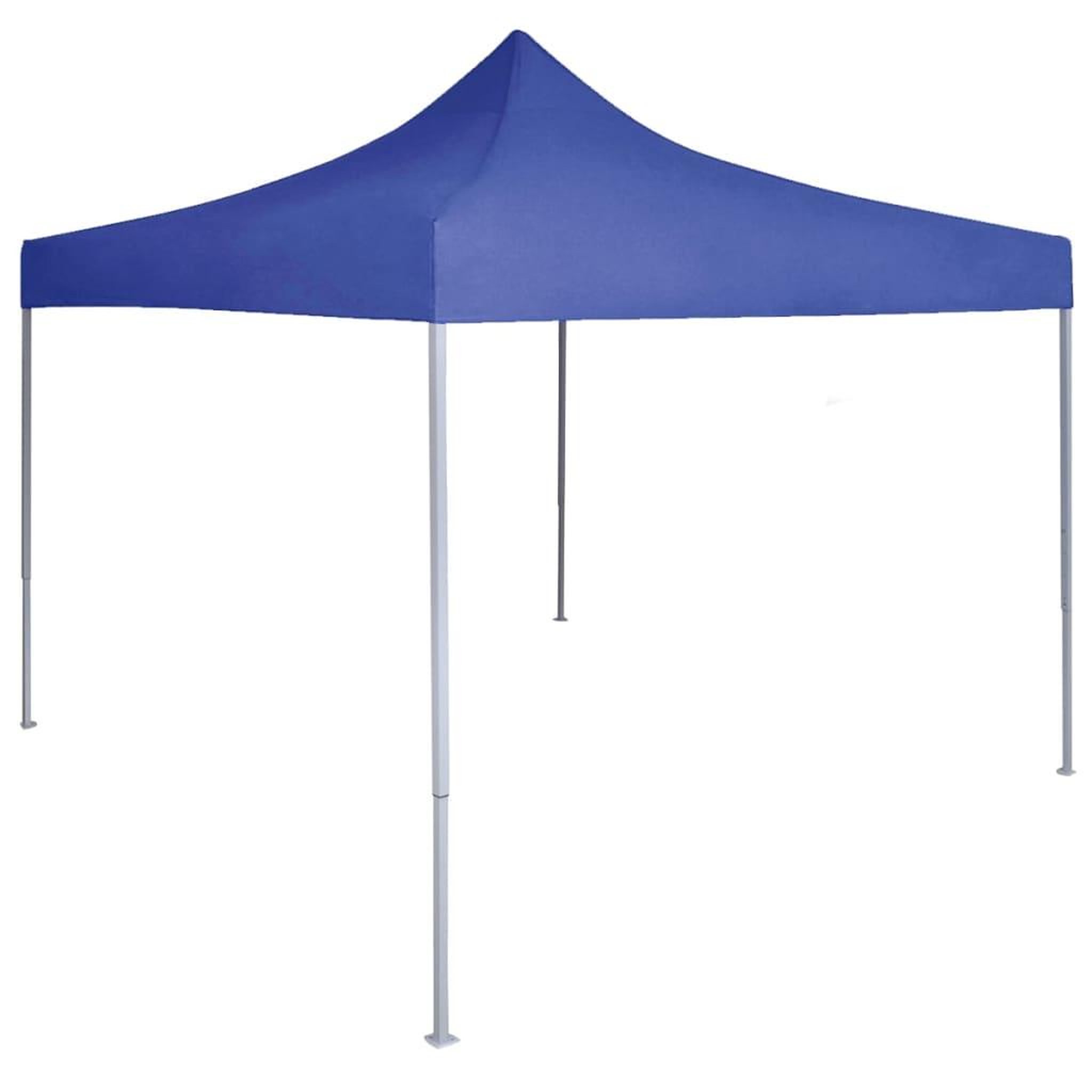 Voir la diapositive 1 : VIDAXL Tente de reception pliable 2x2 m acier bleu