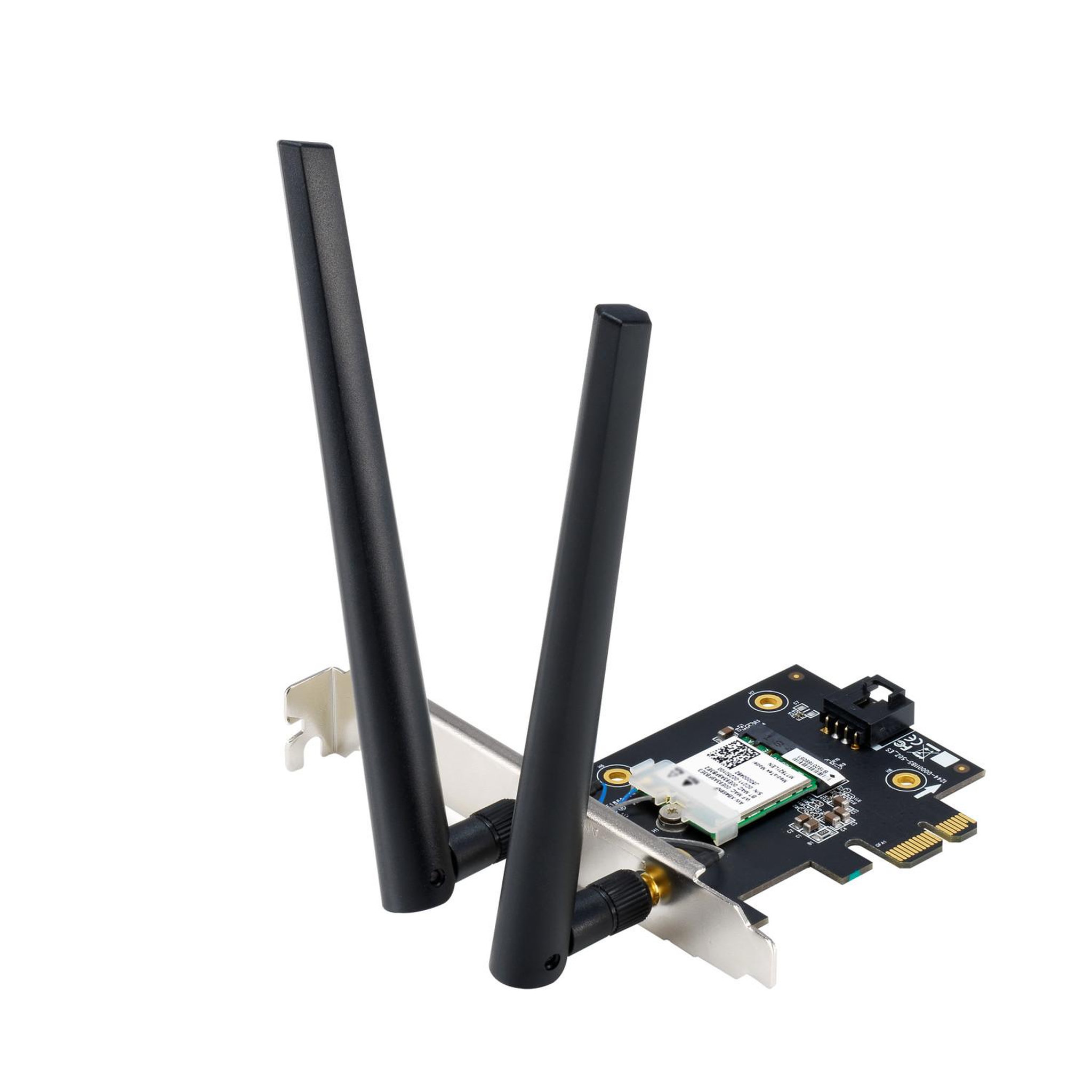 Voir la diapositive 2 : ASUS Adaptateur réseau Wi Fi 7 Asus PCE BE6500 Bluetooth Noir